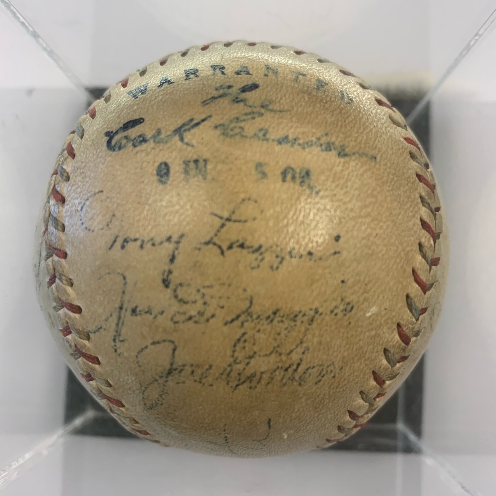 Babe Ruth hand signed autographed baseball Rare - Picture 3 of 6